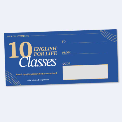 10 English for Life classes