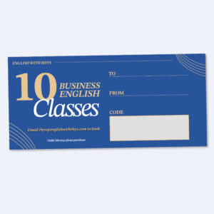 10 Business English classes
