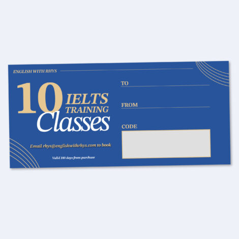 10 IELTS Training classes