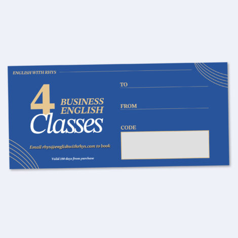 4 Business English classes