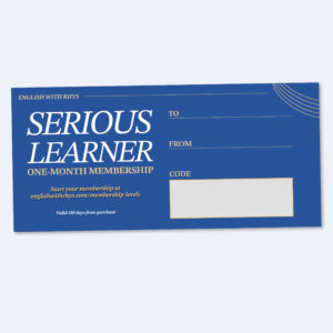 Serious Learner Membership